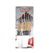 Yipinxuan Paint Brush set Cut shape 9Pcs